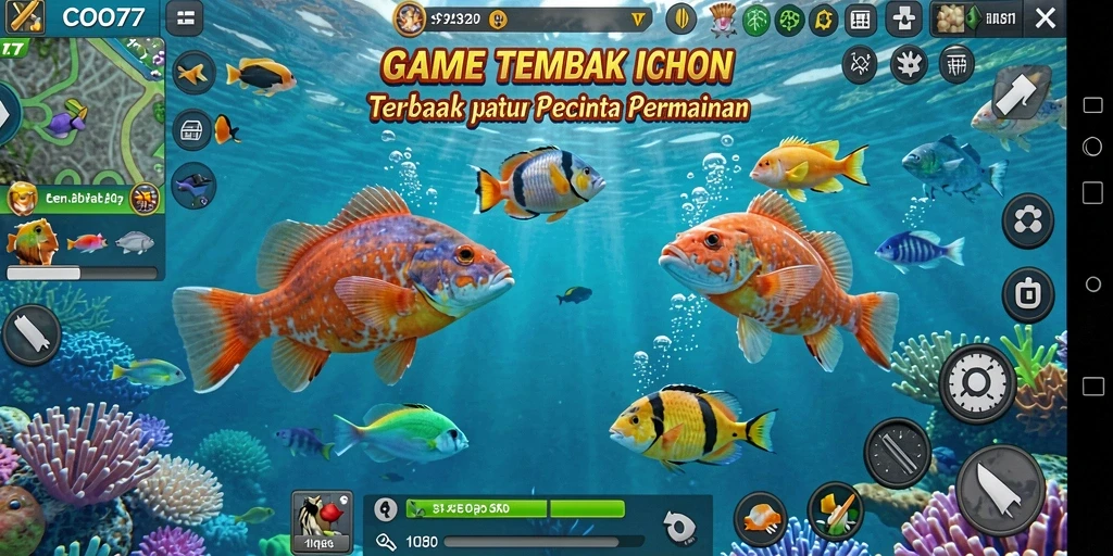Screenshot gameplay Tembak Ikan yang menarik dan penuh aksi.