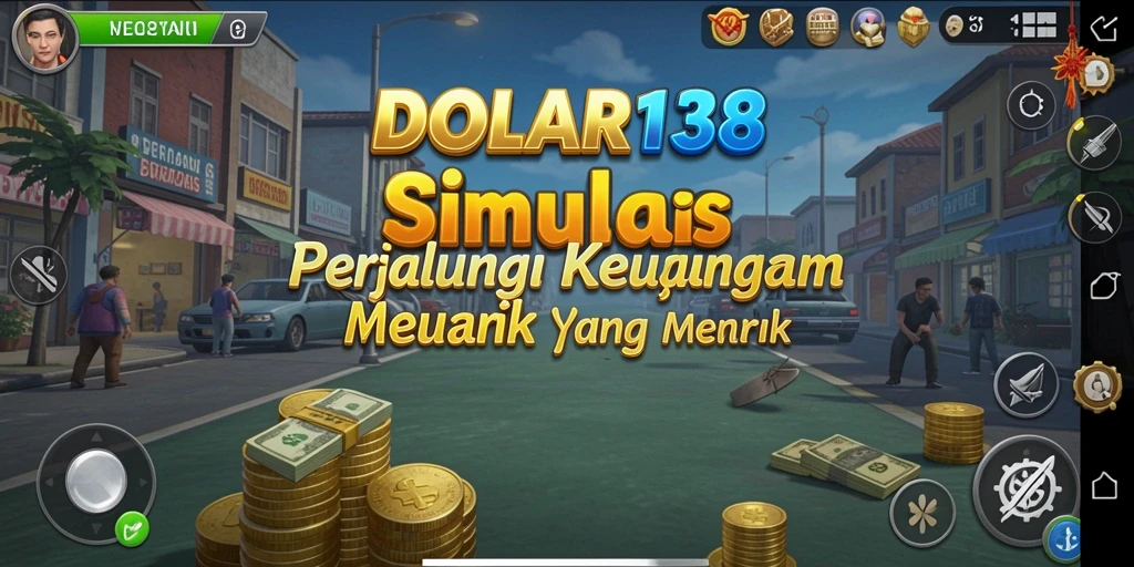 Tampilan screenshot gameplay DOLAR138 menampilkan simulasi keuangan yang menarik.