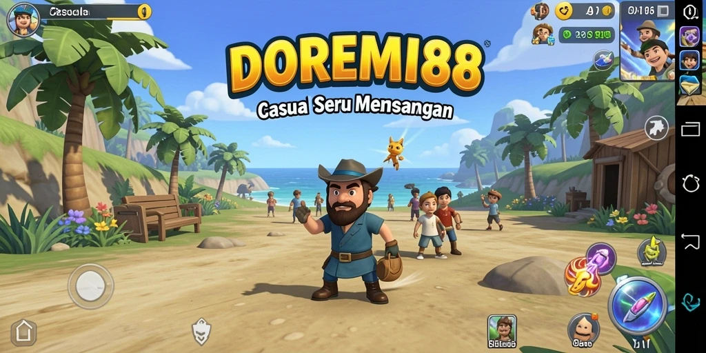 Gameplay seru DOREMI88 dengan grafis cerah yang menarik.