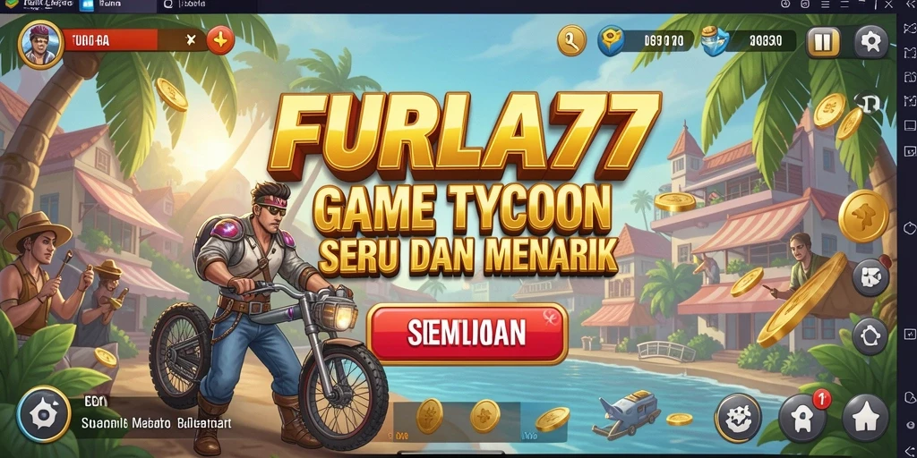 Tangkapan layar FURLA77 yang menampilkan gameplay seru dalam dunia Tycoon.