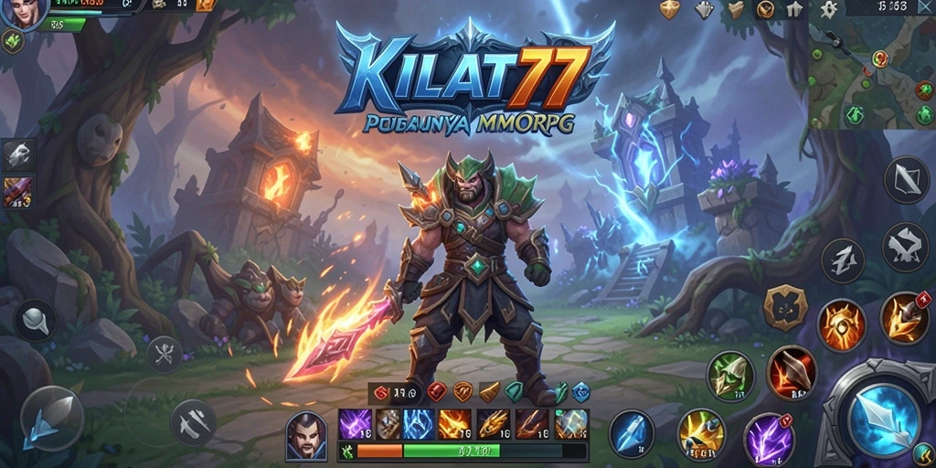 Gameplay seru KILAT77 dalam dunia MMORPG yang penuh petualangan.