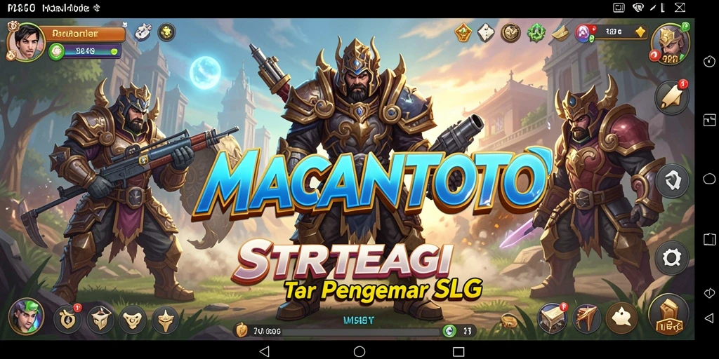 Tampilan gameplay menarik di MACANTOTO dengan elemen strategi.