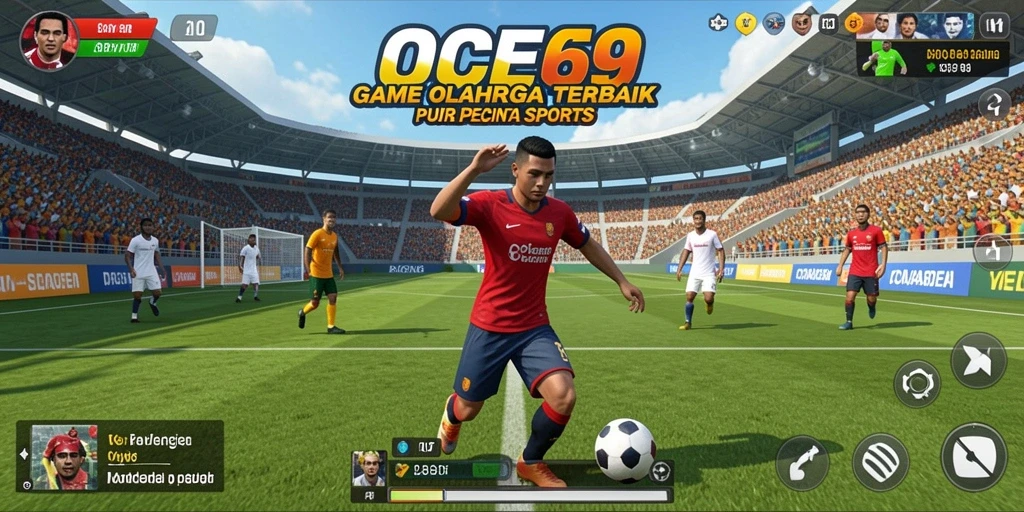 Gameplay OCE69 yang menarik dengan berbagai pilihan olahraga.