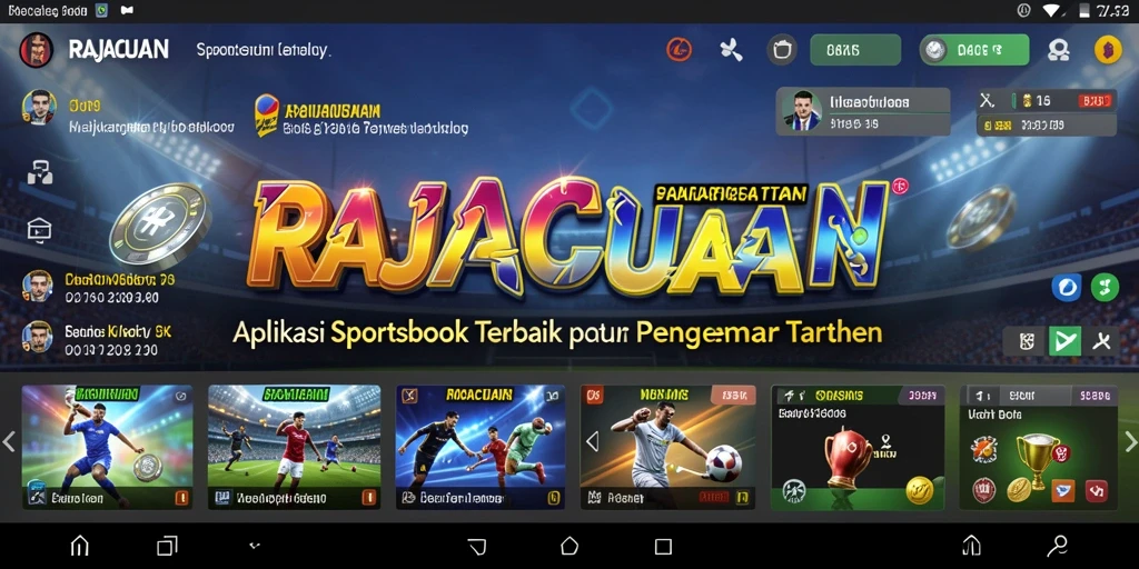 Tampilan menarik gameplay RAJACUAN dengan opsi taruhan yang beragam.