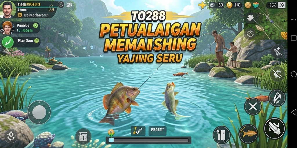 Gameplay memancing yang seru dan menantang di TO288.