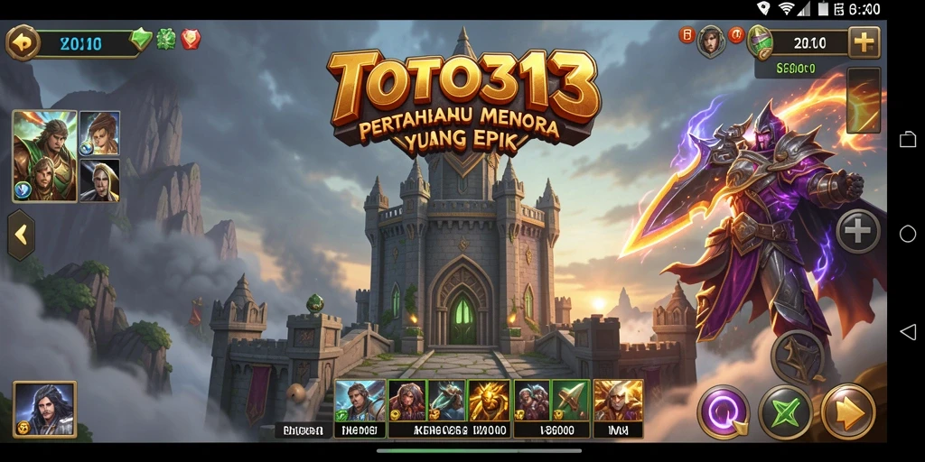 Gameplay seru TOTO313 dengan strategi Tower Defense yang mendebarkan.