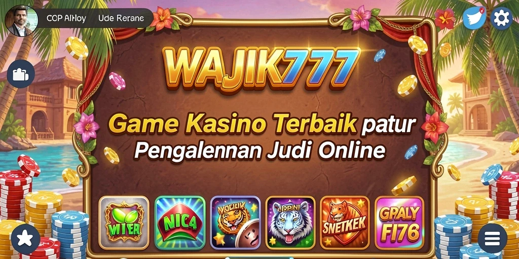 Tampilan menarik dari game Kasino WAJIK777 yang menghibur.